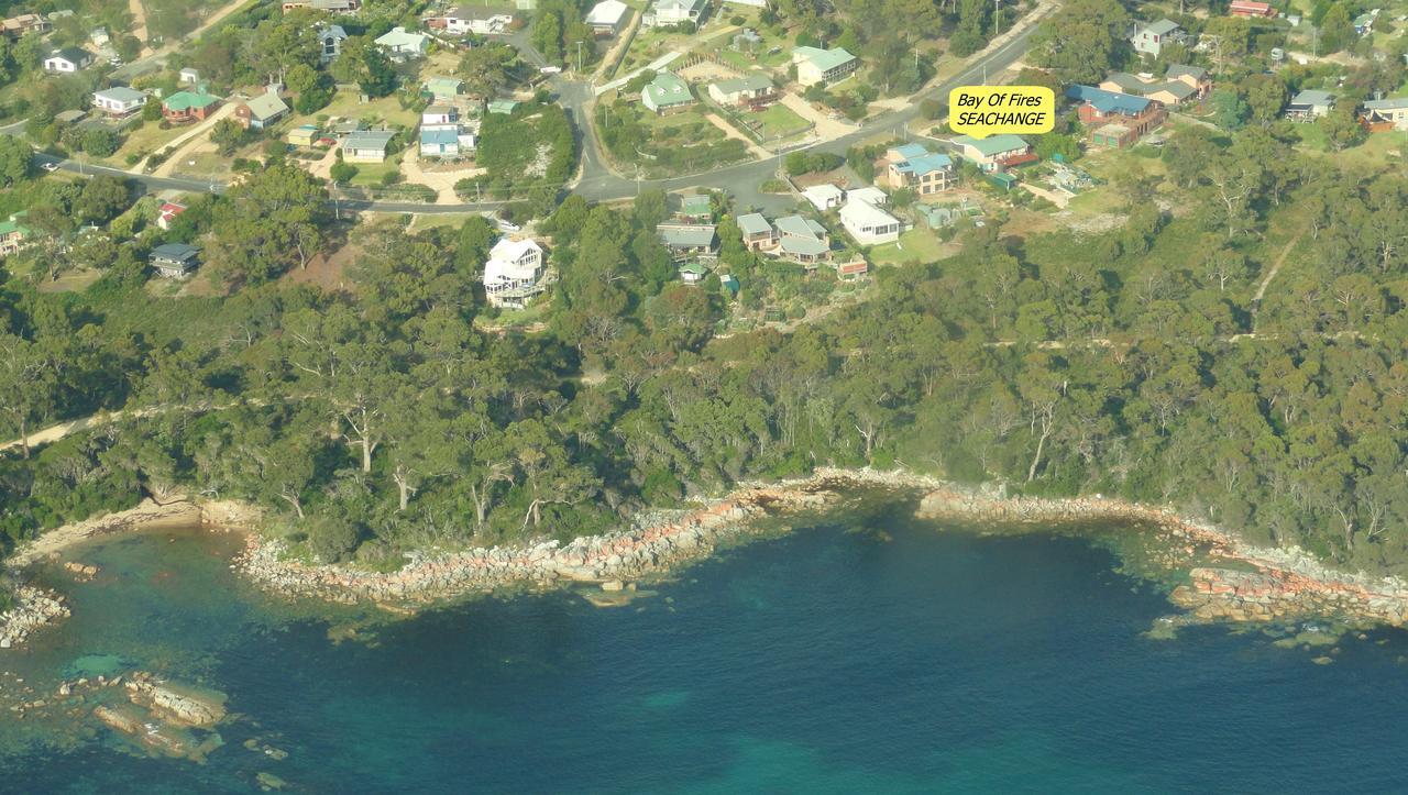 Bay Of Fires Seachange Ocean Frontage Binalong Bay Exterior foto